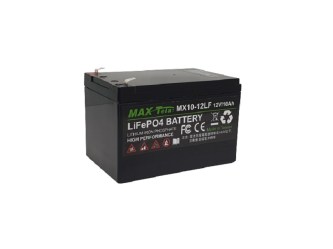 Maxtela 12V10AhLithium LiFePO4 storage Battery, LFP battery pack, deep cycle rechargeable battery, long life cycle MX10-12LF